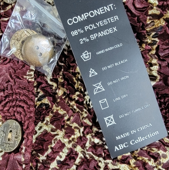 ABC COLLECTION Womans Lightweight Hooded Jacket Animal Print - Picture 5 of 6